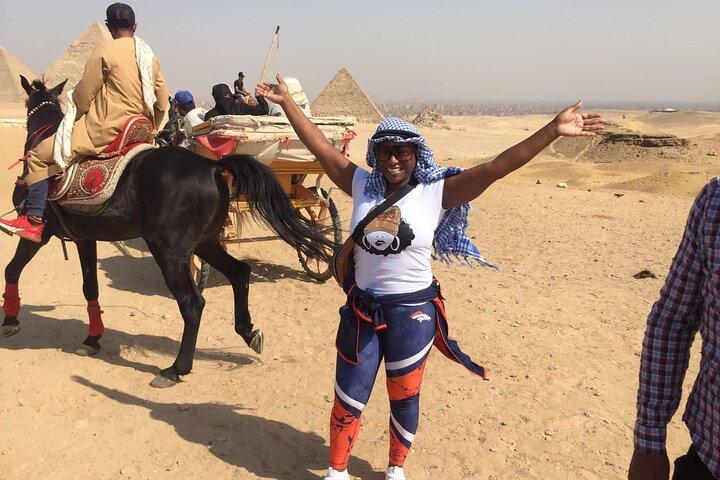 Piramidi di Giza, Sfinge, Tempio della Valle e Crociera con cena sul Nilo