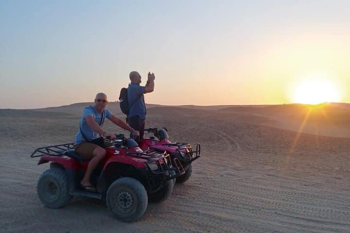 60 Min Quad Bike Ride Private Tour from Cairo or Giza