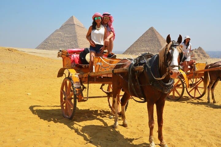 Private Half Day Tour to Giza Pyramids & Great Sphinx from Cairo