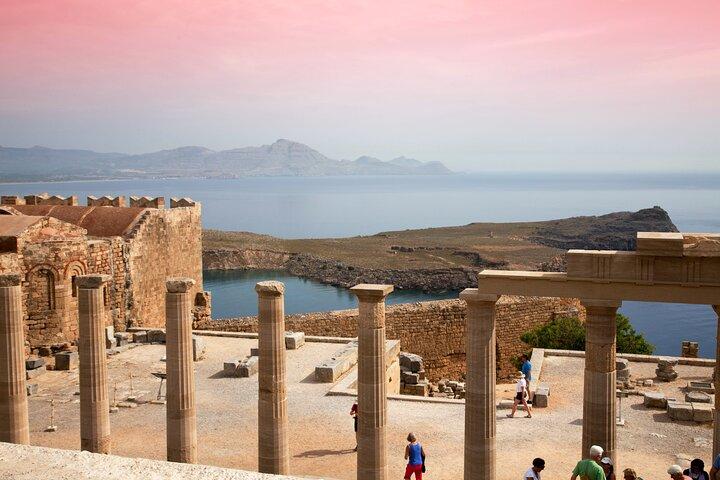 Rhodos: dagtour naar het dorp Lindos
