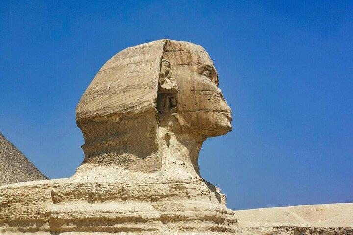 Tur till Giza pyramiderna Sphinx med lokal guide