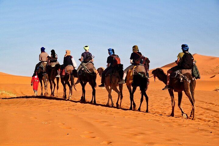 3 dagar merzougaöken / Lyxtält