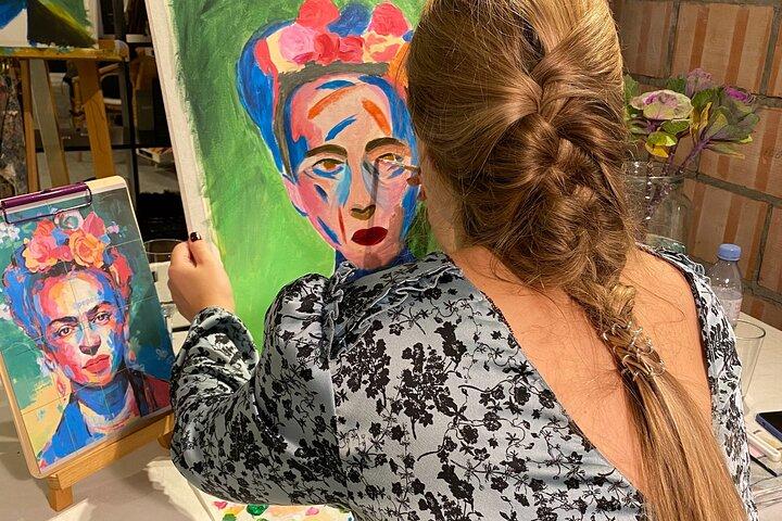 Experiência de Workshop de Vinho e Pintura em Bruxelas