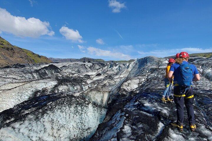 Glaciärvandring i Sólheimajökull