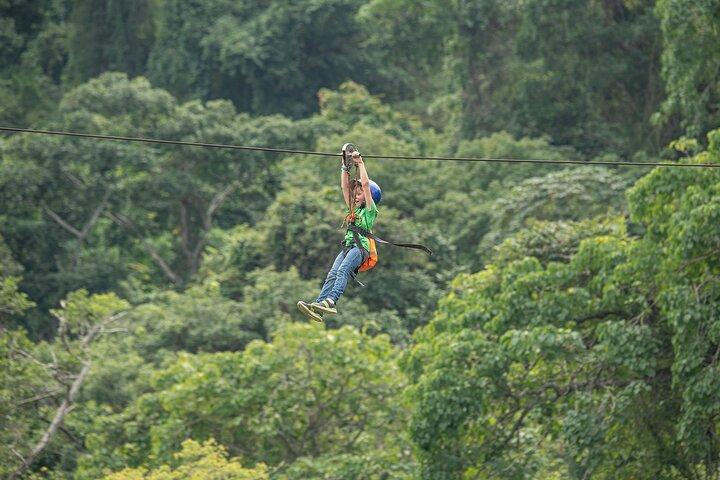 Canopy Zipline na selva desde Puerto Vallarta