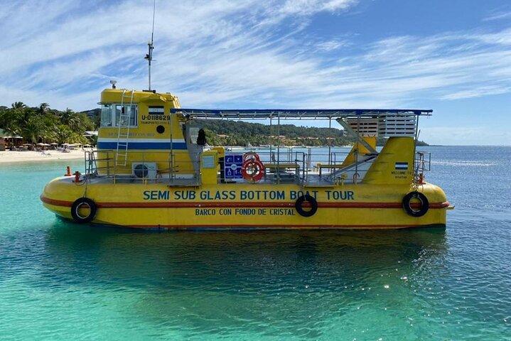 O melhor de roatan por terra e mar