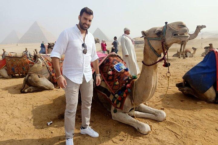 Tur till Giza pyramiderna Sphinx med lokal guide