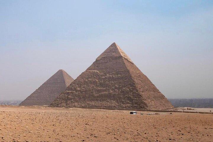 Tur till Giza pyramiderna Sphinx med lokal guide