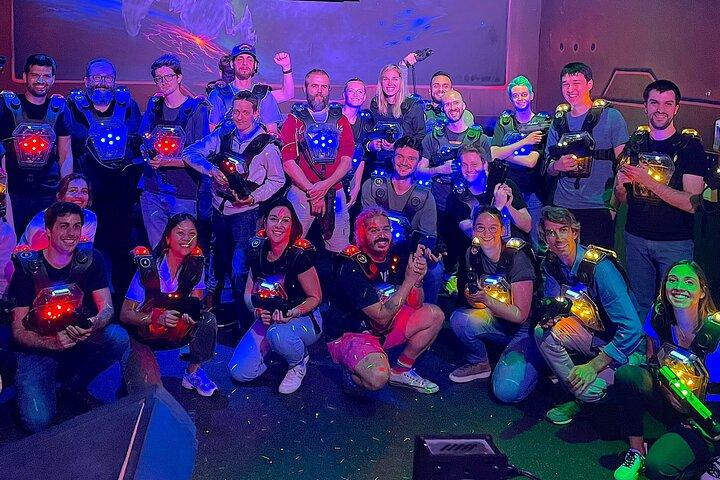 Amasing 2 Lasergame Games in Brussel (40mn)