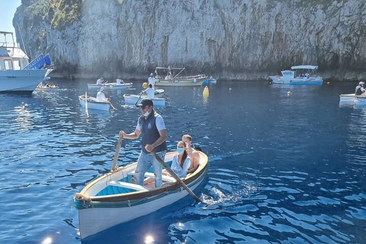 From Castellammare di Stabia: Capri Blue Grotto Boat Day Tour