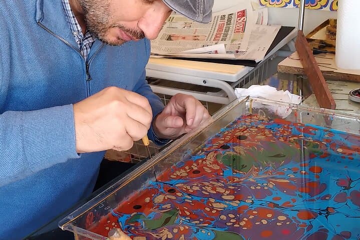 Turkish Marbling Paper Art Workshop