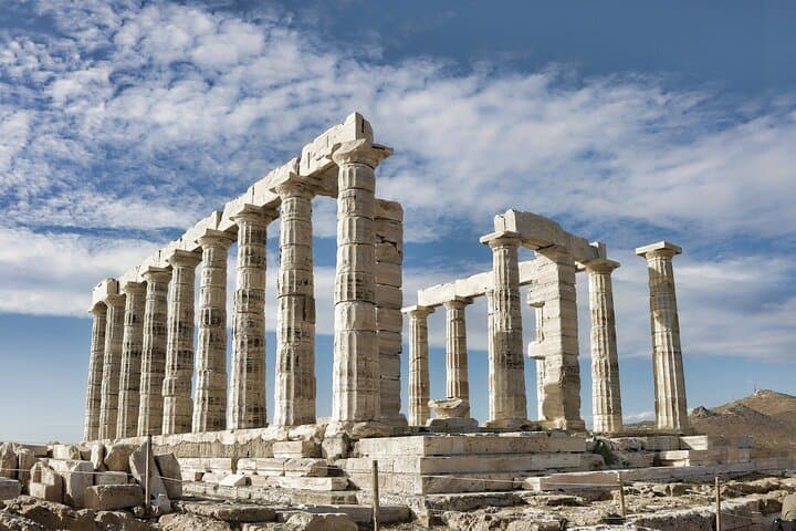 Cape Sounio, Temple of Poseidon, Athenian Riviera Private Tour from Athens
