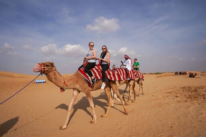 Desert Safari with Camel Ride, BBQ Dinner, Sand Board & Live Show