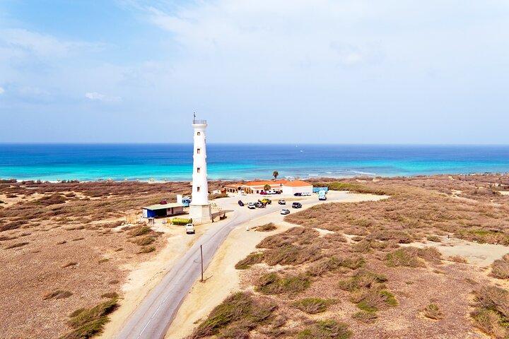 Tour panoramico audio a piedi e guida autonoma di Aruba