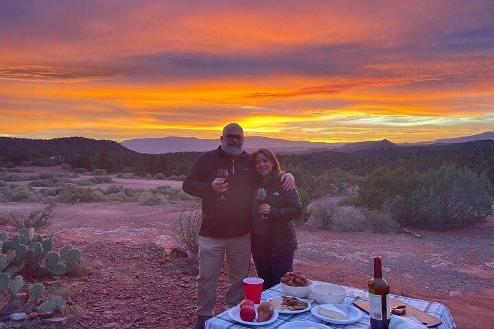 Sunset Sedona Sacred Places - グルメ ピクニック ディナーと天体観測