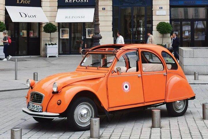 Aventura vintage 2CV: excursão de 1 hora pelos destaques de Paris