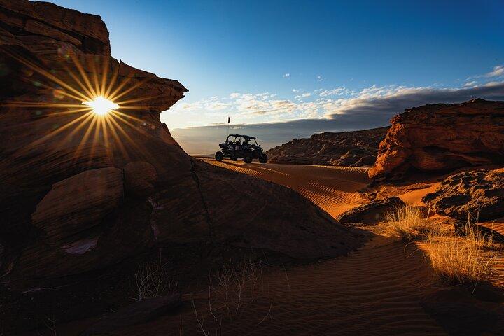 Greater Zion: Sunset UTV-tur ved Sand Hollow