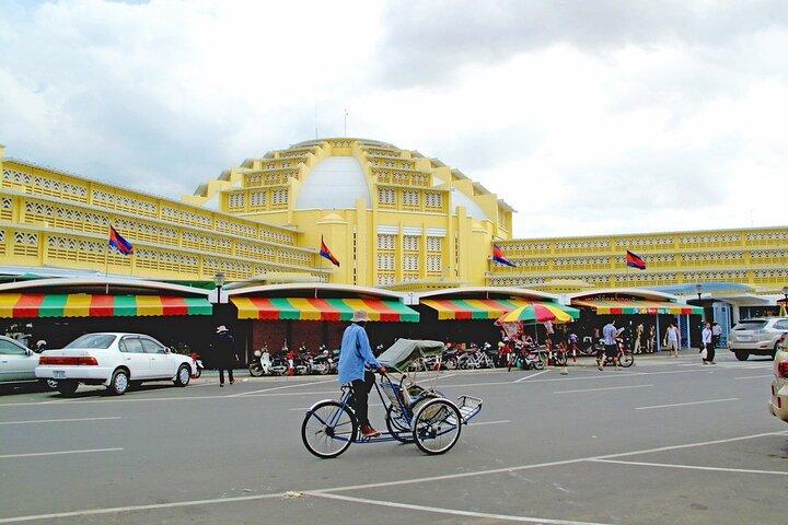 Privat halvdags tur til Phnom Penhs traditionelle markeder