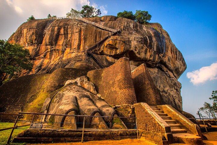 Sigiriya dagstur med elefantsafari & lunch i ett byhus