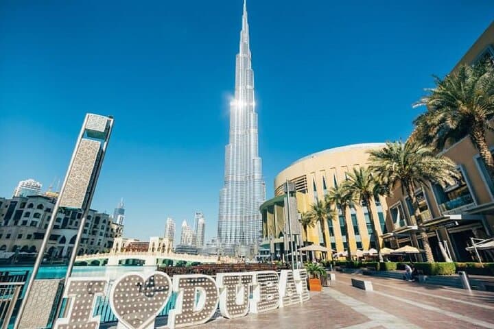 Dubai Burj Khalifa Level 124 and 125 Entrance Tickets