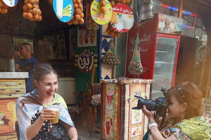 Visite gastronomique et de la ville du Caire avec véhicule privé