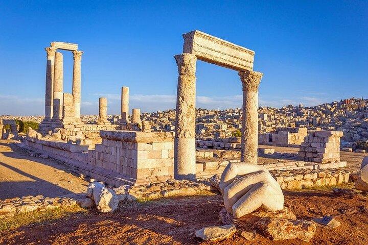 Da Amman: Tour di un'intera giornata Città di Amman e castelli del deserto
