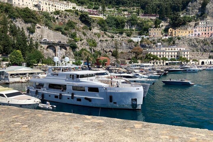 Naples: Positano, Amalfi and Ravello with Boat ride option