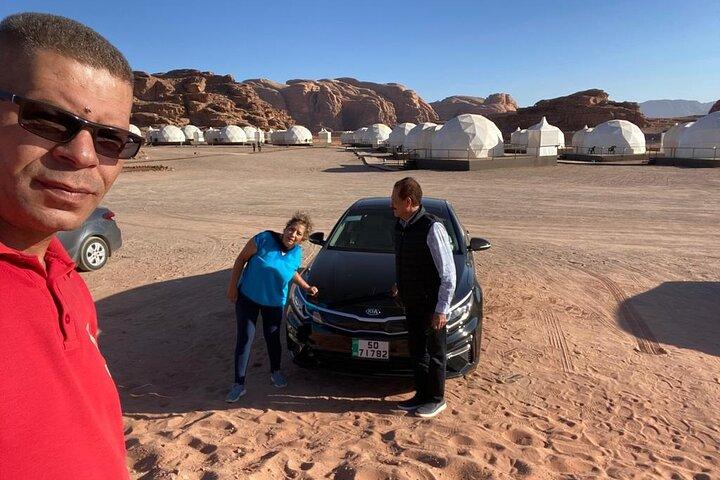 Da Amman: tour privato di 2 giorni Petra, Wadi rum e Mar Morto