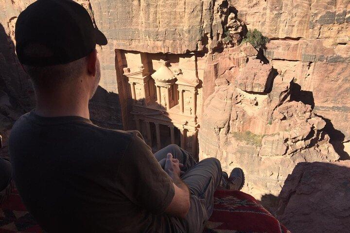 Da Amman: tour privato di 2 giorni Petra, Wadi rum e Mar Morto