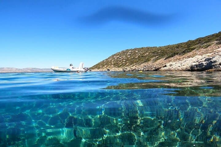 Athens, Nea Makri: Guided Small Group Snorkeling Boat Excursion