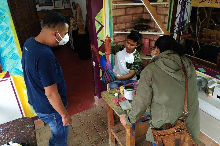 Monte Albán-tur plus alebrijes og workshops i sort ler.