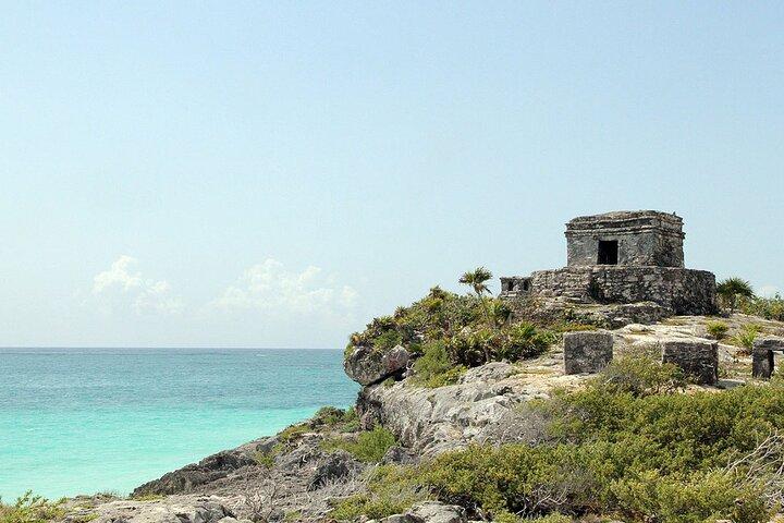Deluxe Maya Tour : Tulum, Coba, Cenote & Playa från Cancun