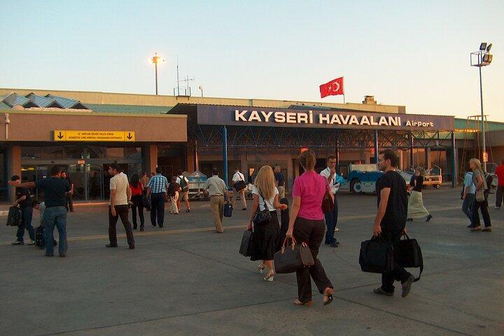 Hôtel Cappadoce : transfert partagé à l'aéroport de Kayseri