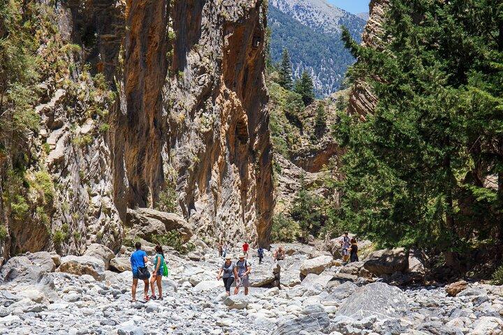 Heldags Samaria Gorge Vandretur fra Chania