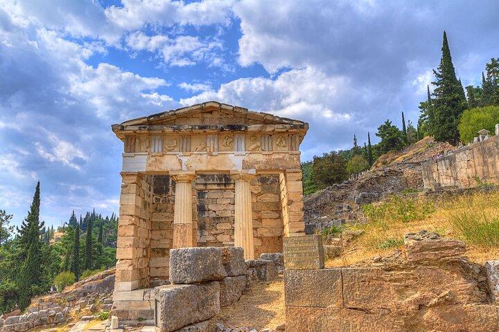 2 - Dia Delphi & Meteora Tour de Atenas com Hotel & Guia