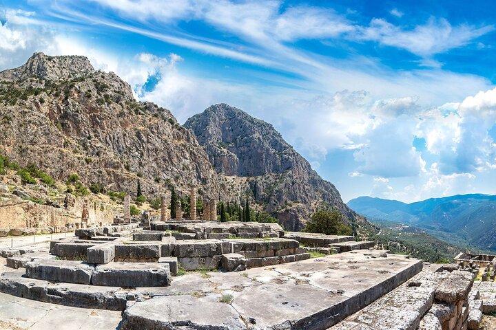 2 - Dia Delphi & Meteora Tour de Atenas com Hotel & Guia