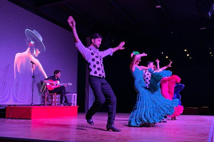 Flamencoshow på Coliseo-teatret i San Miguel