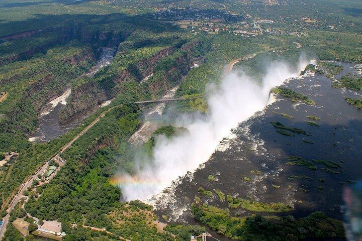Guidet tur til Victoria Falls på Zimbabwe Side