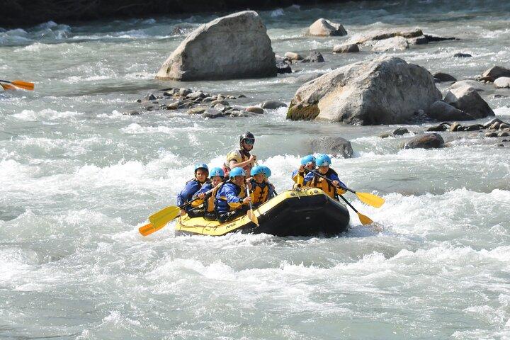 Rafting sul fiume per famiglie