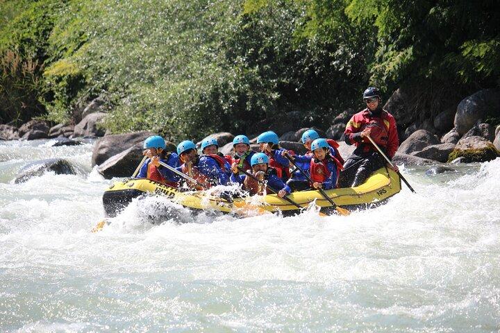 Rafting sul fiume per famiglie