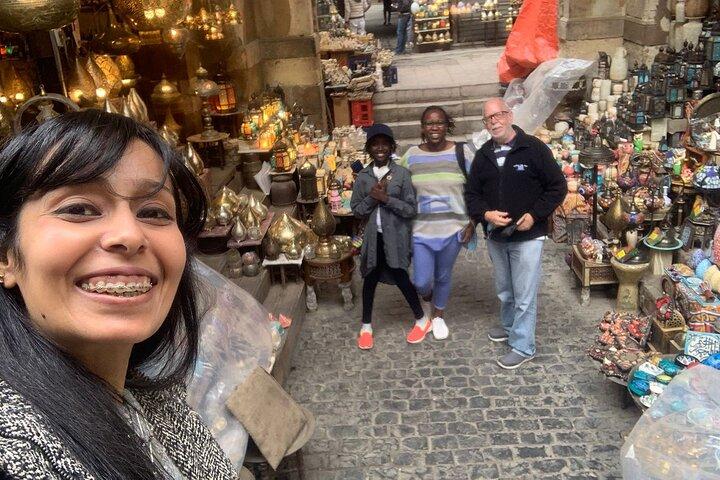 Musée égyptien, église suspendue et visite du marché khan el khili
