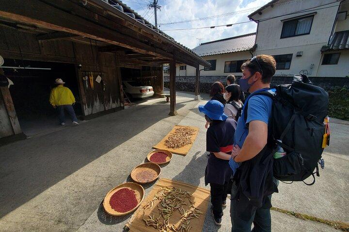 2千年の歴史ある手野の農村集落散策と、農家の昼食