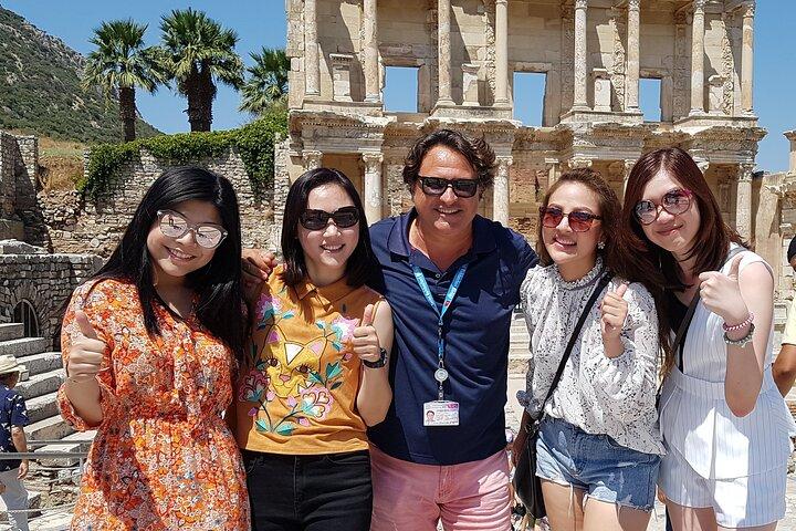 Tour privato di Efeso di un'intera giornata dal porto di Kusadasi