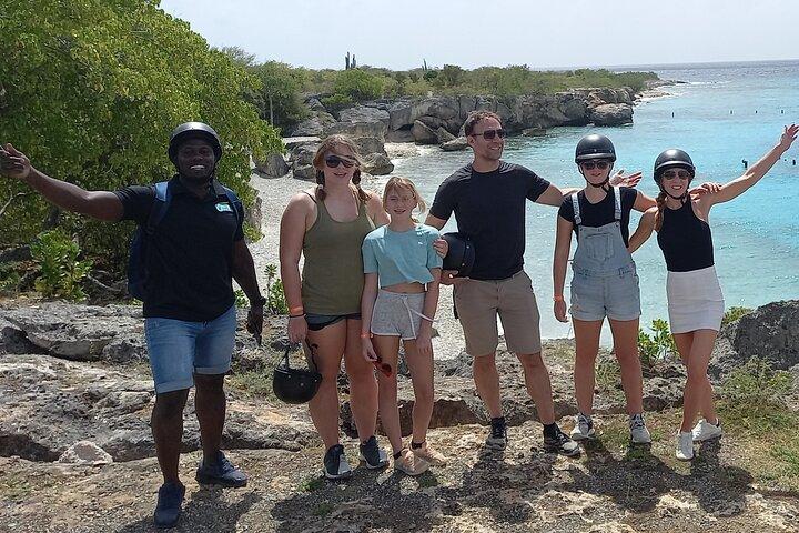 Attività avventurose di tour in eScooter a Curacao