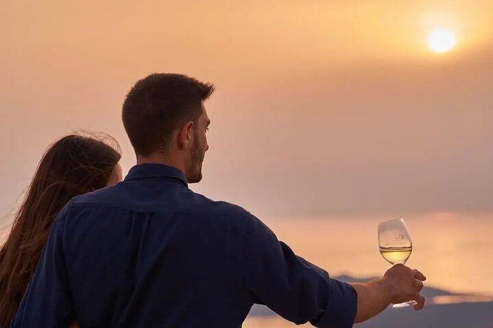 Flitterwochen Private Santorini Luxury Guided Tour