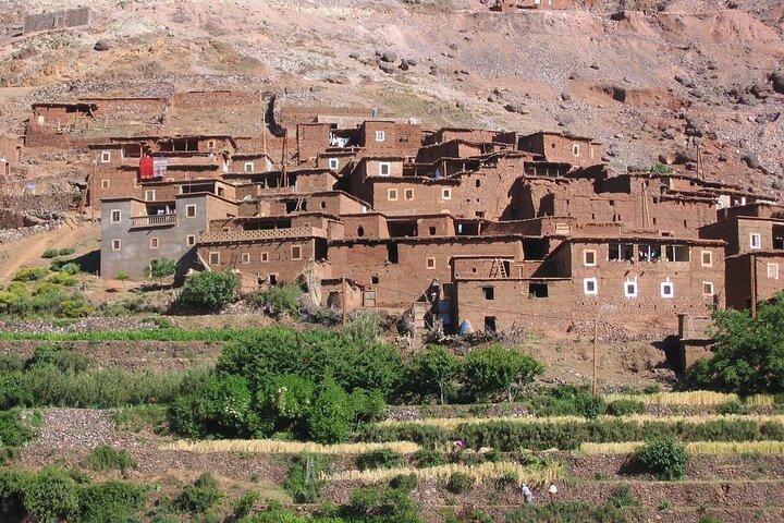 Marrakech Day Tour to the Atlas Mountains & Camel Ride Three Valleys, Waterfalls