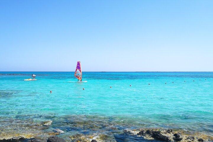 Elafonisi und Falasarna: Kleingruppentour ab Chania mit Snacks