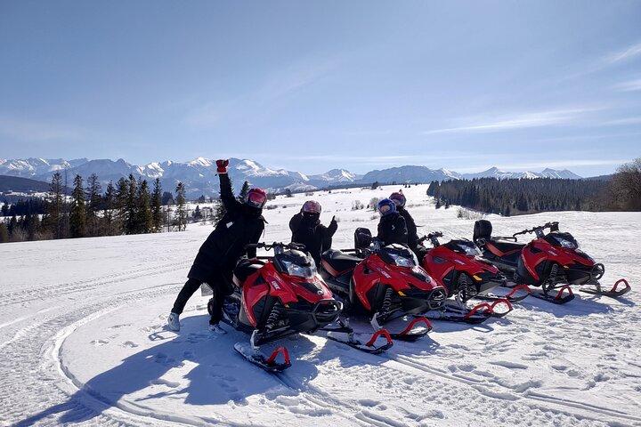 Zakopane Snowmobile Tour og termiske bade fra Krakow