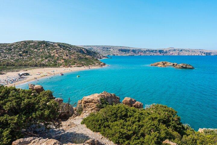 Kreta : Vai Palm Forest, Itanos & Erimoupoli Beach Road Trip