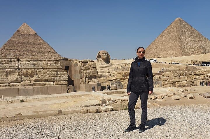 Giza pyramids,Egyptian Museum, Khan El khalili Bazar and Moez Street